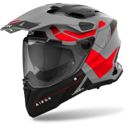 Přilba COMMANDER 2 Reveal, AIROH (matná červená fluo) 2024