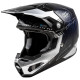 Přilba FORMULA S CARBON, FLY RACING - USA (modrá/stříbrná)