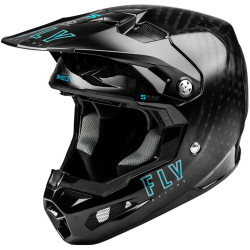 Přilba FORMULA S CARBON, FLY RACING - USA (černá)