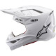 Přilba SUPERTECH S-M10 SOLID, ALPINESTARS (bílá) 2024