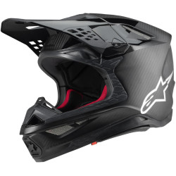 Přilba SUPERTECH S-M10 FAME, ALPINESTARS (lesklý karbon/matný karbon) 2024