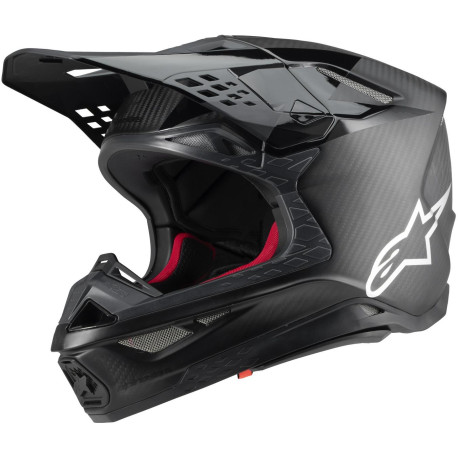 Přilba SUPERTECH S-M10 FAME, ALPINESTARS (lesklý karbon/matný karbon) 2024