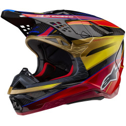 Přilba SUPERTECH S-M10 ERA, ALPINESTARS (zlatá/červená) 2026