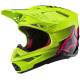 Přilba SUPERTECH S-M10 UNITE, ALPINESTARS (žlutá fluo/černá/růžová) 2024
