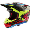 Přilba S-M5 ACTION 2, ALPINESTARS (žlutá fluo/červená fluo) 2024