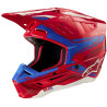 Přilba S-M5 ACTION 2, ALPINESTARS (červená fluo/modrá) 2024