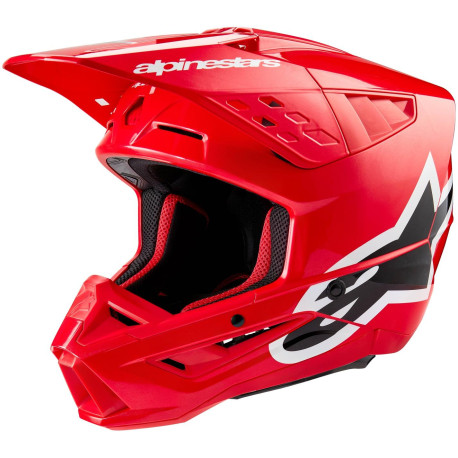 Přilba S-M5 CORP, ALPINESTARS (červená) 2024