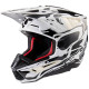 Přilba S-M5 MINERAL, ALPINESTARS (světle šedá/tmavě šedá camo) 2024