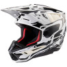 Přilba S-M5 MINERAL, ALPINESTARS (světle šedá/tmavě šedá camo) 2024