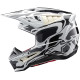 Přilba S-M5 MINERAL, ALPINESTARS (světle šedá/tmavě šedá camo) 2024