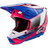 Přilba S-M5 SAIL, ALPINESTARS (bílá/růžová/modrá) 2024