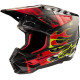 Přilba S-M5 RASH, ALPINESTARS (tmavě šedá/červená fluo) 2024