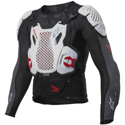 Chránič těla BIONIC PLUS 2 HONDA kolekce, ALPINESTARS (bílá/modrá/červená/černá) 2026