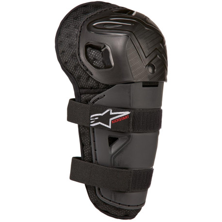 Chrániče kolen BIONIC KICKSTART, ALPINESTARS, dětské (černá/červená) 2024