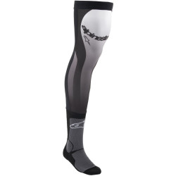 Ponožky pod ortézy KNEE BRACE, ALPINESTARS (černá/bílá) 2026