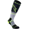 Ponožky MX PRO, ALPINESTARS (černá/žlutá fluo/šedá) 2024