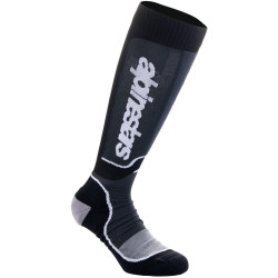Ponožky MX PLUS, ALPINESTARS (černá/bílá) 2026