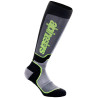 Ponožky MX PLUS, ALPINESTARS (černá/šedá/žlutá fluo) 2024