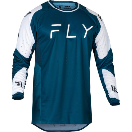 Dres EVOLUTION DST. FLY RACING - USA 2024 (modrá/bílá)