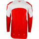 Dres EVOLUTION DST. FLY RACING - USA 2024 (červená/bílá/červená iridium)