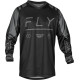 Dres F-16, FLY RACING - USA 2024 (černá/šedá)
