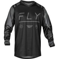 Dres F-16, FLY RACING - USA 2024 (černá/šedá)