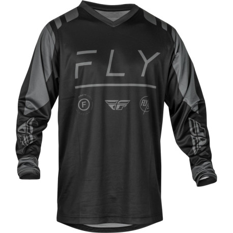 Dres F-16, FLY RACING - USA 2024 (černá/šedá)