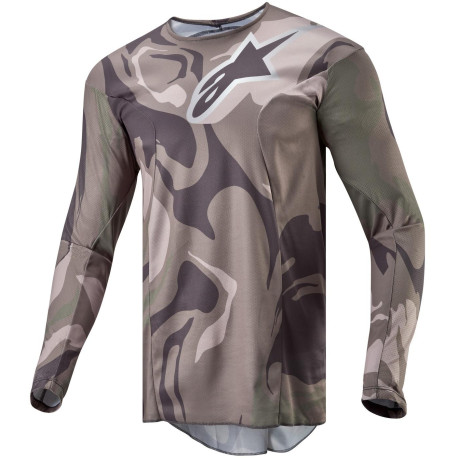 Dres RACER TACTICAL, ALPINESTARS (zelená camo/hnědá) 2024