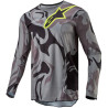 Dres RACER TACTICAL, ALPINESTARS (šedá camo/žlutá fluo/černá) 2024