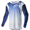 Dres RACER HOEN, ALPINESTARS (bílá/modrá) 2024