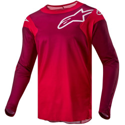 Dres RACER HOEN, ALPINESTARS (červená/karmínová)