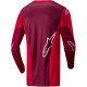 Dres RACER HOEN, ALPINESTARS (červená/karmínová) 2024
