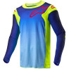 Dres RACER HOEN, ALPINESTARS (žlutá fluo/modrá/červená) 2024