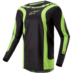 Dres FLUID LURV, ALPINESTARS (černá/žlutá fluo)