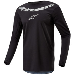 Dres FLUID GRAPHITE, ALPINESTARS (černá/střibrná) 2026