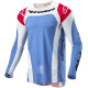 Dres TECHSTAR OCURI, ALPINESTARS (světle modrá/bílá/červená) 2024