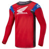Dres RACER ICONIC HONDA kolekce, ALPINESTARS (červená/černá/modrá/bílá) 2024