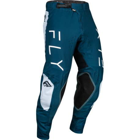 Kalhoty EVOLUTION DST. FLY RACING - USA 2024 (modrá/bílá)