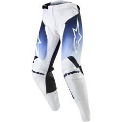 Kalhoty RACER HOEN, ALPINESTARS (bílá/modrá)