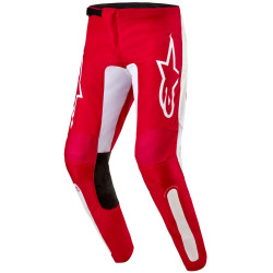 Kalhoty FLUID LURV, ALPINESTARS (červená/bílá)