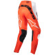 Kalhoty SUPERTECH WARD, ALPINESTARS (bílá/oranžová) 2024