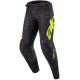 Kalhoty TECHSTAR RANTERA, ALPINESTARS (černá/modrá/žlutá fluo) 2024