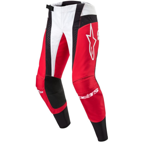 Kalhoty TECHSTAR OCURI, ALPINESTARS (červená/bílá/černá) 2024