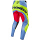 Kalhoty TECHSTAR OCURI, ALPINESTARS (světle modrá/žlutá fluo/červená) 2024