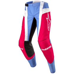 Kalhoty TECHSTAR OCURI, ALPINESTARS (světle modrá/bílá/červená) 2024