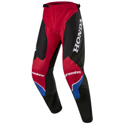 Kalhoty RACER ICONIC HONDA kolekce, ALPINESTARS (červená/černá/modrá/bílá) 2026