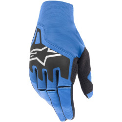 Rukavice TECHSTAR, ALPINESTARS (modrá/černá/bílá)