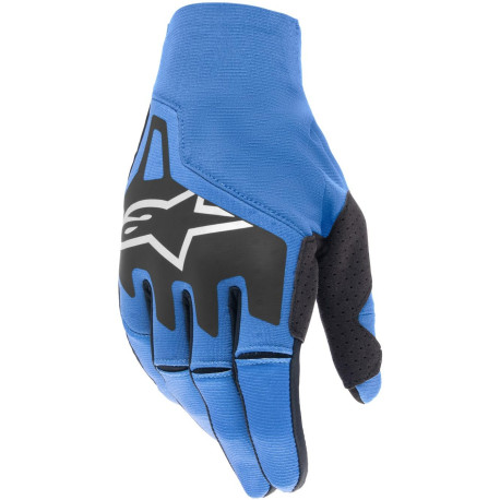 Rukavice TECHSTAR, ALPINESTARS (modrá/černá/bílá) 2024