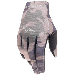 Rukavice RADAR, ALPINESTARS (zelená camo/hnědá) 2024