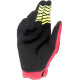 Rukavice FULL BORE, ALPINESTARS (světle modrá/červená/žlutá fluo/černá) 2024